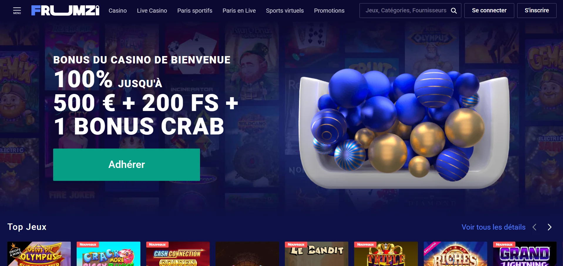 Frumzi casino en ligne France